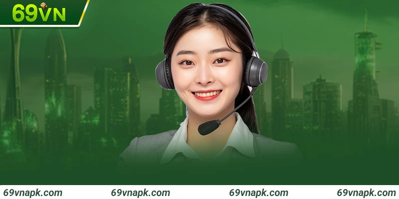 Giao diện mục hỗ trợ tại 69VN được bố trí tiện lợi 