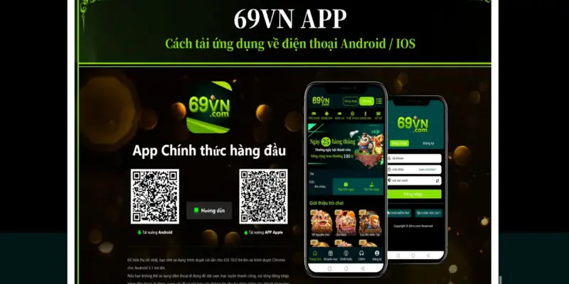 Cách thức tải ứng dụng 69VN về điện thoại siêu đơn giản